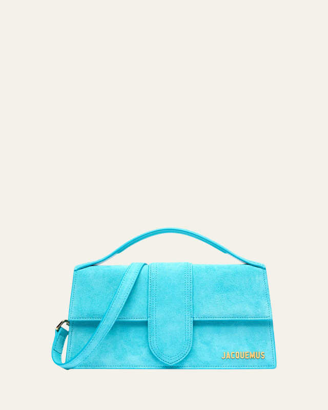 Le Grand Bambino Suede Crossbody Bag